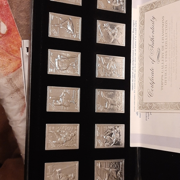 COPY - 1988 topps authenticated silver. 999 - Picture 2 of 2